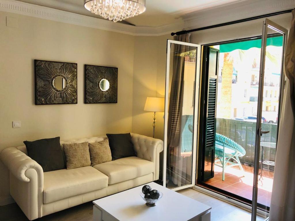 Apartamento A 50 Metros De La Playa Malagueta Con Vistas Al Mar 말라가 외부 사진
